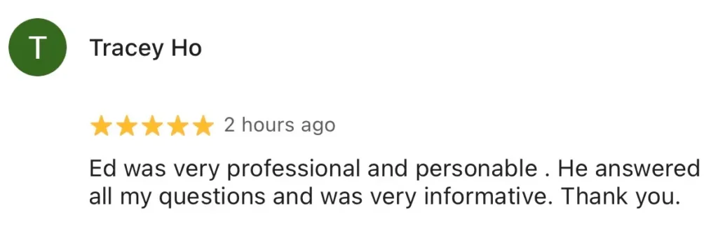 sparrows pest control customer google review 1